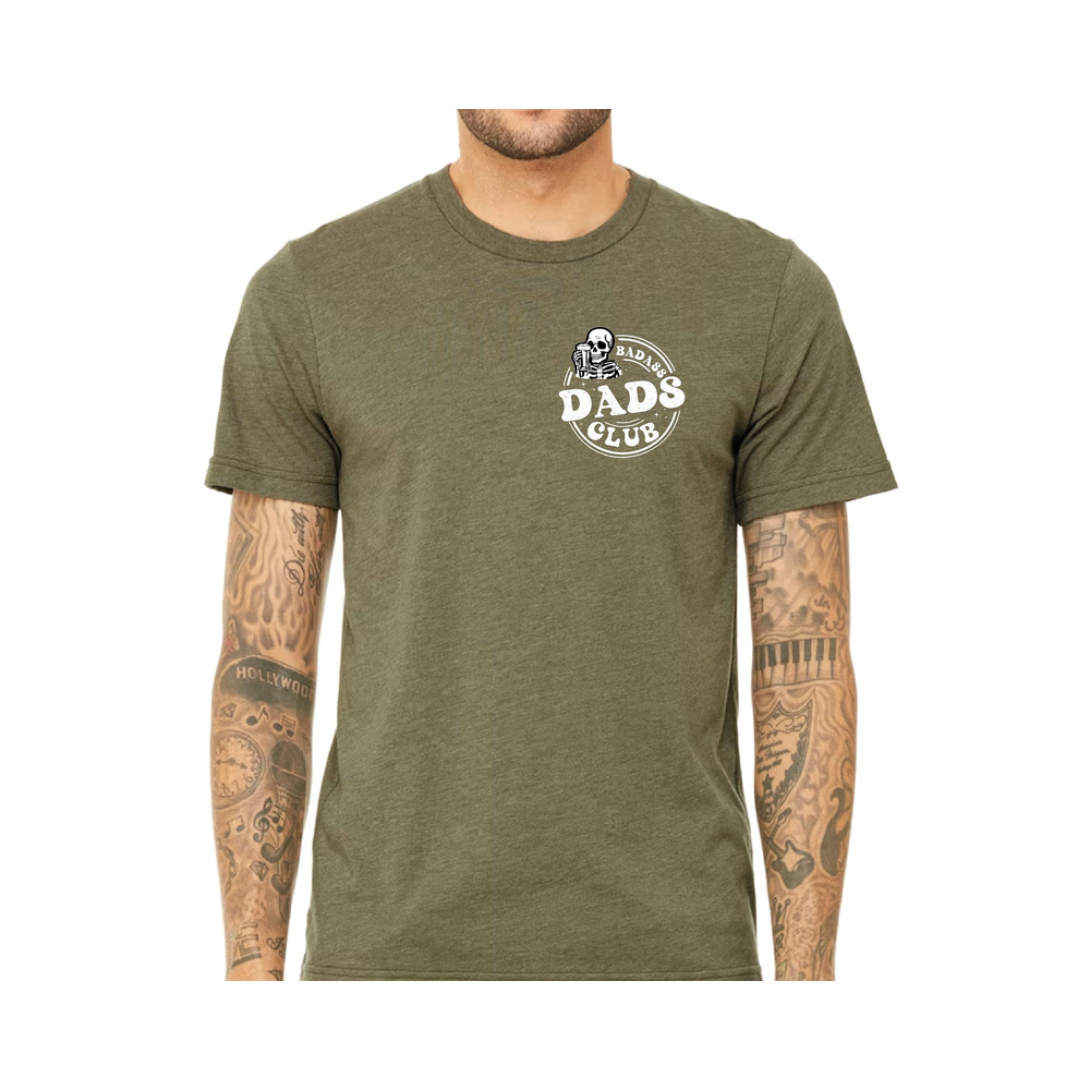 Badass Dads Club Shirt - Comfort Colors Funny Skeleton T-Shirt - Trendy Dad Shirt - Fathers Day Gift From Son - Dad Birthday Gift.jpg