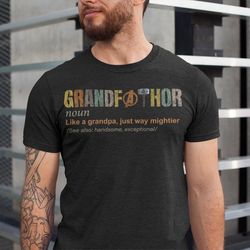 grandfathor shirt for grandpa, grandpa fathers day gift, fathers day grandpa shirt, grandpa long and shortsleeve shirt