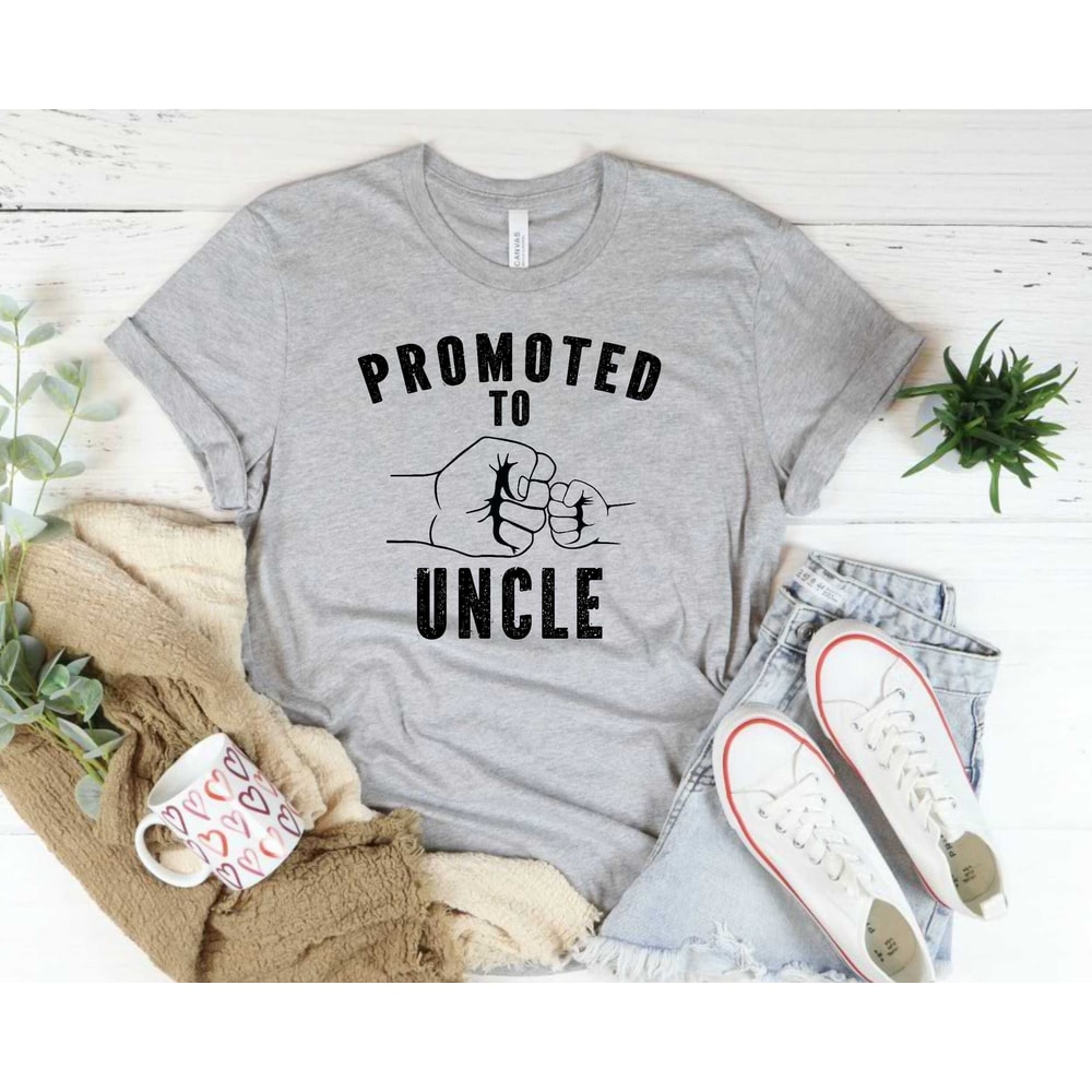 Uncle Shirt Short & Long Sleeve, Promoted to Uncle Shirt, New Uncle T Shirt, Gift for Uncle, Brother Gift, Uncle Announcement Shirt.jpg