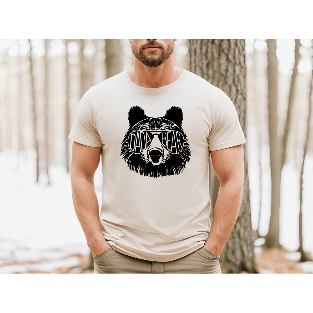 Dada Bear Sunglass, Papa Bear Shirt, Dad Shirt, Father's Day t-shirt, husband present, family shirt matching shirts, Father's Day Gift.jpg