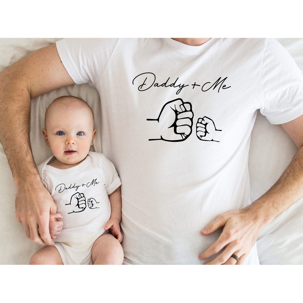 Daddy and Me Shirts, Matching Dad and Kids Shirts, Papa Graphic Tees, Dad Life Tee, Father Day Gift Shirt, Daddy And Me Matching Shirt,.jpg