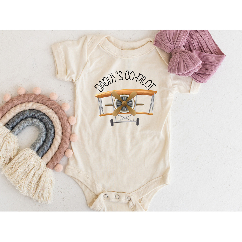 Daddy's Little Copilot Shirt, Airplane Shirt, Plane Shirt, Copilot Tee, Daddy's Boy, Daddy's Copilot, Youth Toddler Shirt.jpg