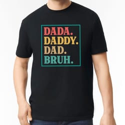 dada daddy dad bruh shirt for dad, retro vintage dada shirt, fathers day shirt gift , dad life shirt, papa shirt, father