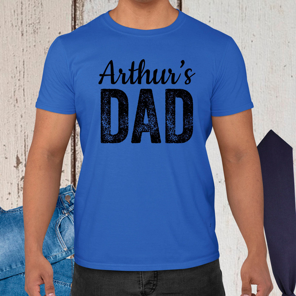 Personalised Dad Shirt Custom Daddy Shirt Daddy Shirt with Kids Name Father's Day Shirt Customized Papa Shirt Grandpa Shirt Fathers Day Gift.jpg