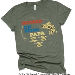 custom fishing papa shirt, personalized papa shirt with grandkids names, fathers day gift for papa, fathers day