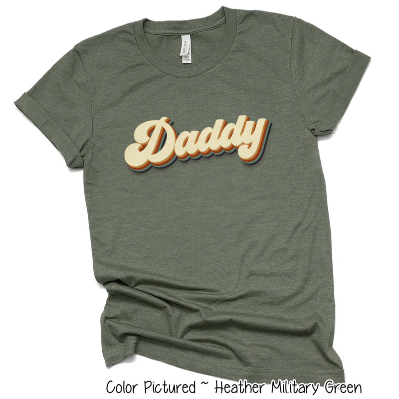 Custom Retro Daddy Shirt, Personalized Daddy Shirt , Father's Day Gift for Daddy, Fathers Day Shirt, New Daddy Shirt, Birthday Gift For Him.jpg