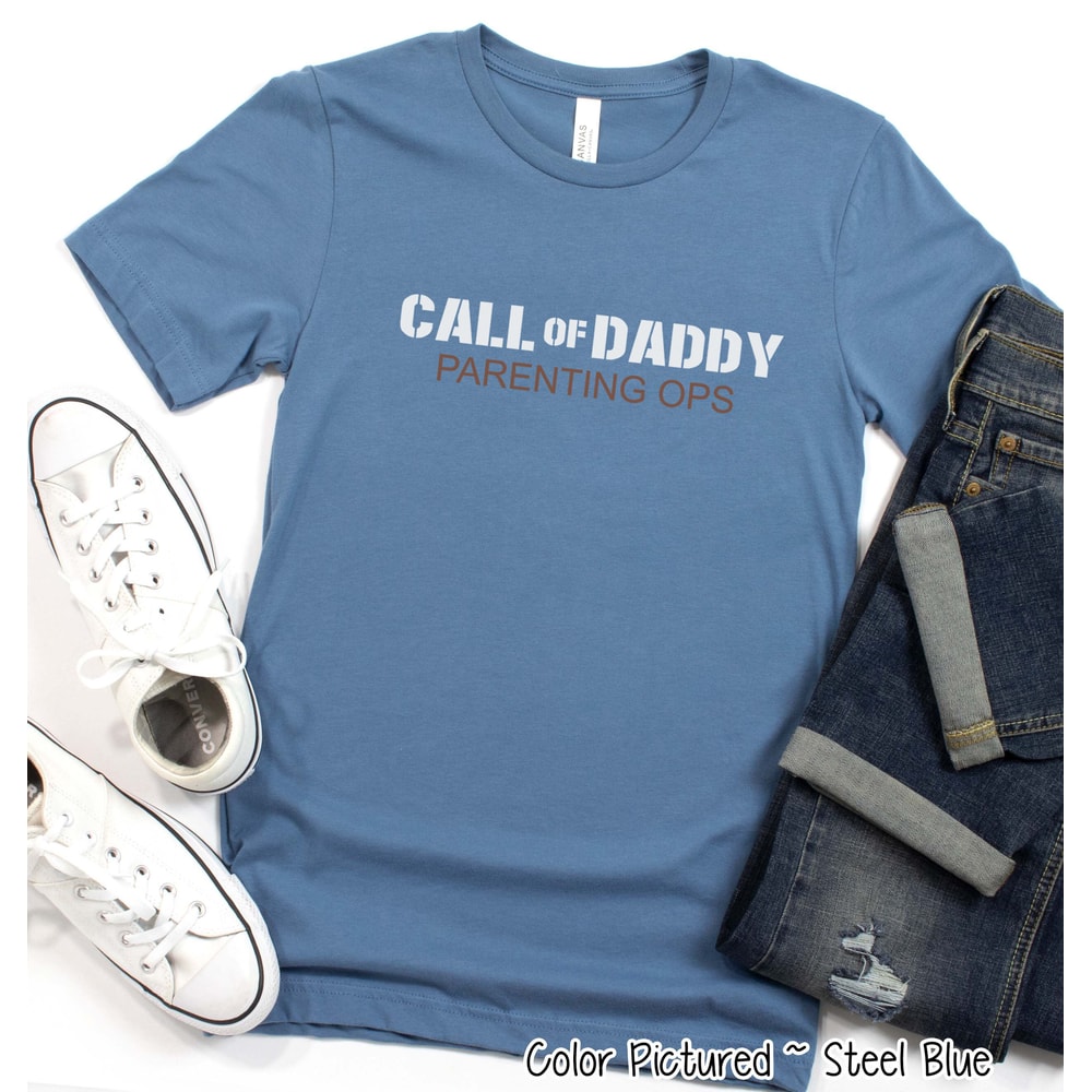 Gamer Dad Shirt, Call of Daddy Shirt, Parenting Ops, Fathers Day Shirt, Funny Dad Shirt, Father's Day Gift, Birthday Gift for Him.jpg