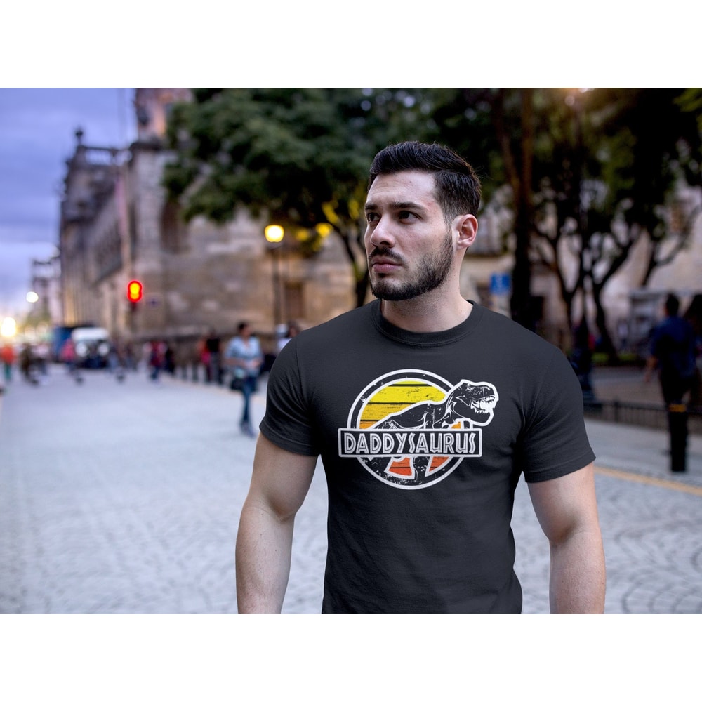 Daddysaurus Shirt Fathers Day Shirt Funny Dad Shirt Fatherhood Shirt Walk In The Park Shirt Dinosaur Dad Shirt Dad T Rex Shirt.jpg