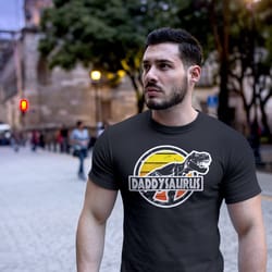 daddysaurus shirt fathers day shirt funny dad shirt fatherhood shirt walk in the park shirt dinosaur dad shirt dad t rex