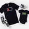 Low Battery - Fully Charged Daddy and Me Shirts Dad and Son Shirt Father's Day Matching Shirts Gift For Dad Dad and Daughter Set.jpg