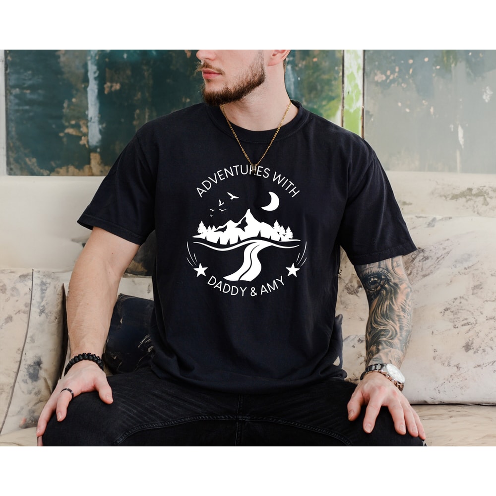 Custom Dad Adventure Shirt, Daddy And Me Tee, Adventure Apparel, Daughter Dad Adventure, Father And Son Adventure, Custom Fathers Day Gift.jpg