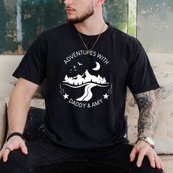 custom dad adventure shirt, daddy and me tee, adventure apparel, daughter dad adventure, father and son adventure
