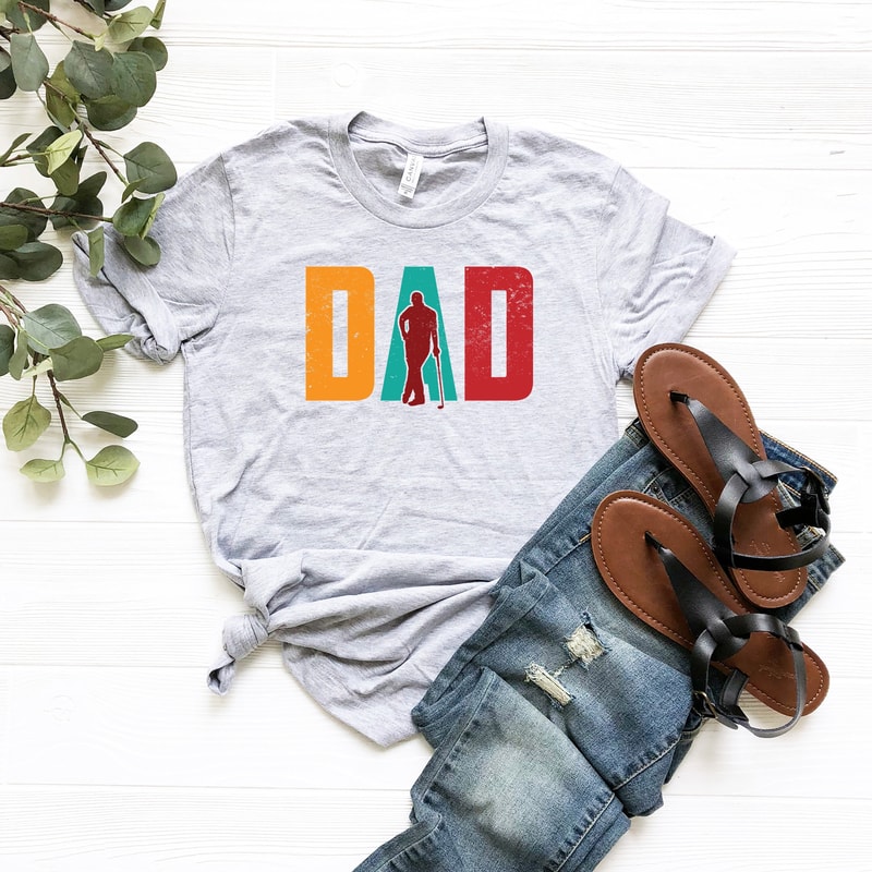 Dad Shirt, Baseball Daddy shirt, Fathers Day Tee, Baseball Fan Father, Gift For Father, Funny Shirt,.jpg