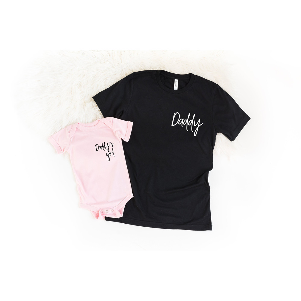 Daddy's Girl Shirt ,Daddy Script Shirt,Gift from Daughter Shirt ,Father's Day Shirt, Gift for Father's Day ,Matching Daddy and Girl shirts.jpg