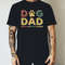 Father's Day Dog Dad T-Shirt, Personalized Pet Names Tee, Custom Dog Lover Gift, Cute Dog Names Shirt, Men's Casual Wear, Happy Father Day.jpg