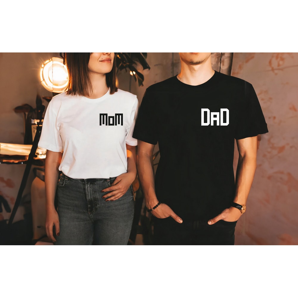 Fathers Day Family Matching T-shirt, Family Sweatshirt,Daddy's Little Man, Daddy's Little Girl, Happy Fathers Day, Husband Gift, Dad Sweat 1.jpg