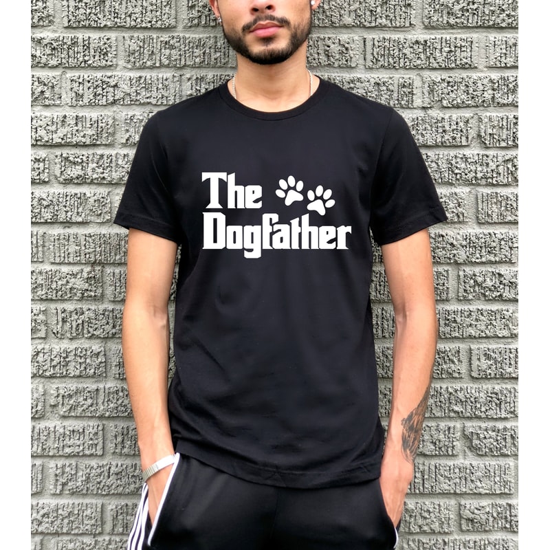 The Dogfather T-Shirt - Dog Dad Shirt - Dad Dog Shirt - Dad Dog Gift - Dog Father.jpg