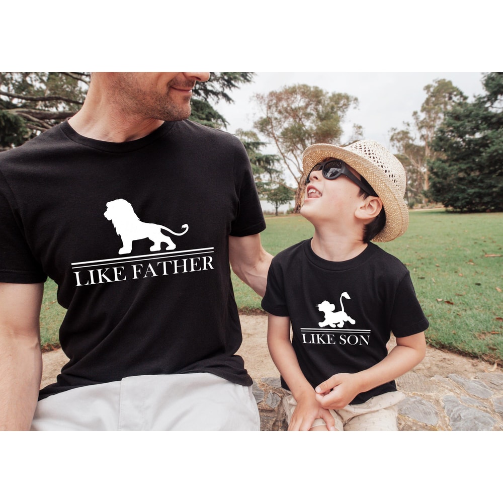 The Lion King Like Father Shirt, Disney Matching Shirt, Father and Son Shirts, Father's Day Gift,Daddy and Me Shirt, Father and Daughter Tee.jpg