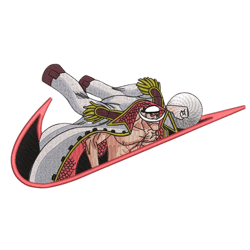 one piece edward newgate nike embroidery file