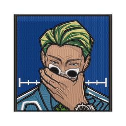 nanami kento embroidery /nanami kentoembroidery design/ swoosh pooh machine embroidery / design pes dst