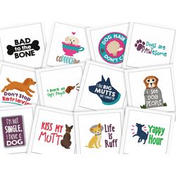 funny dog quotes pes embroidery /funny dog quotes pes embroidery design/ swoosh pooh machine embroidery / design pes dst