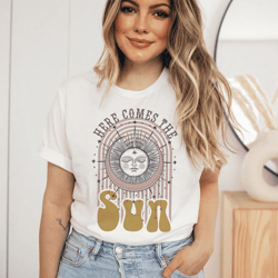 heres comes the sun boho tee