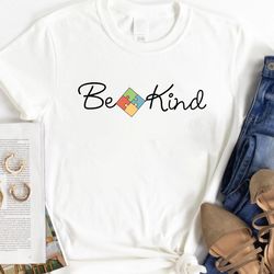 be kind shirt, puzzle piece autism awareness shirt, special education shirt, sped teacher shirt, neurodiversity shirt, m