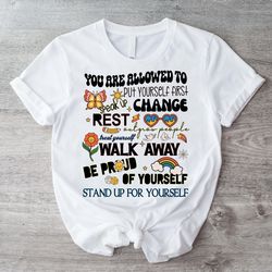 be proud of yourself jesus shirt,groovy bible verse shirt,inspirational christian clothing,butterfly motivational religi