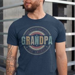 the legend grandpa shirt, the man grandpa shirt, the myth grandpa shirt, fathers day tshirt, gift for grandpa, funny