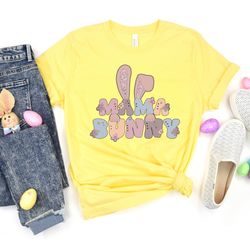 Mama Bunny Shirt, Christian Easter Shirt, Easter Bunny and Colorful Shirt, Gift for Women, gift for Children, Easter Gif