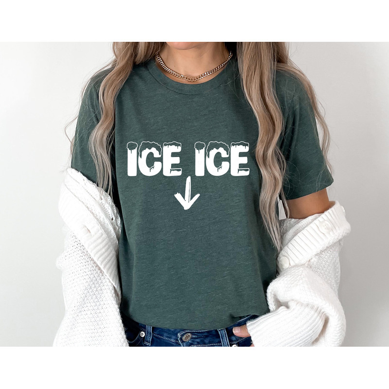 Ice Ice Baby Shirt, Funny Pregnant Shirt, Pregnancy Announcement Shirt, Pregnancy Shirt, New Mom Shirt, Gifft For New Mom, Pregnant Mom Gift.jpg