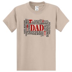 dad word art  dad shirts  mens shirts  big and tall shirts  mens big and tall graphic t-shirt