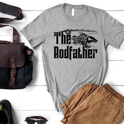 the rod father, fishing shirt, fishing gift for men, fathers day gift, fishermen gifts, vintage fishing shirt, grandpa