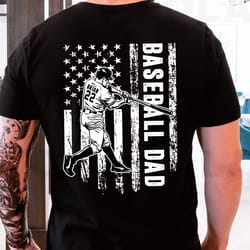 fathers day shirt, personalized baseball dad shirt, baseball shirt for men, new dad gift, dad birthday gift from son, cu