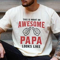 Funny Papa Shirt, Fathers Day Shirt for Men, Gift for Dad, Papa Birthday Gift, Fathers Day Gift from Kids, Gift for Him