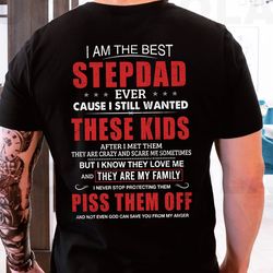 Funny Stepdad Shirt, Fathers Day Gift, Stepdad Gift, I Dont Have A Stepdaughter I Have An Awesome Daughter TShirt, Gift