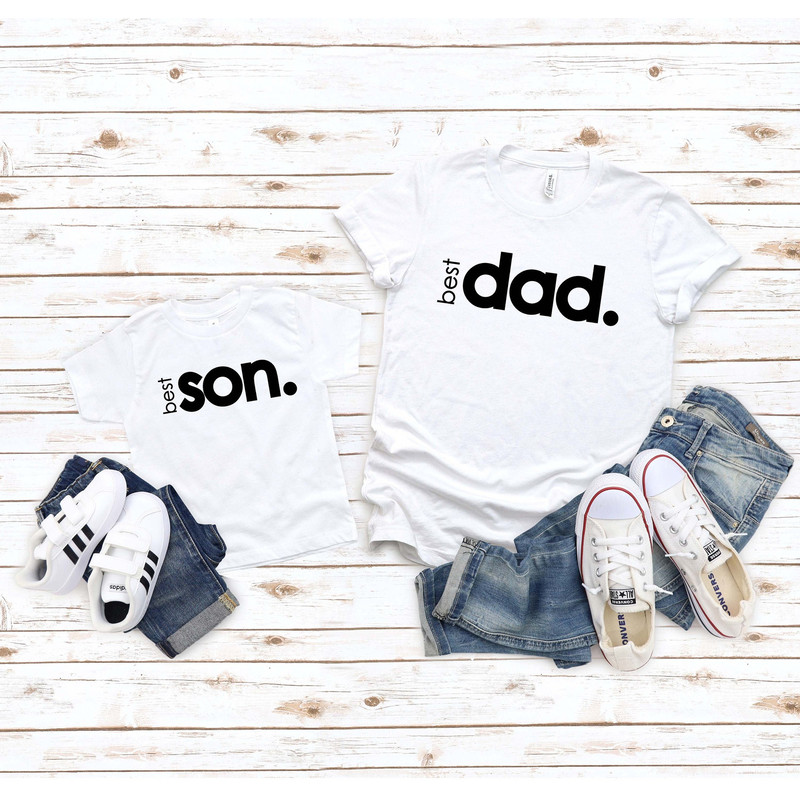 Best Dad Best Son Shirt, Son and Dad Shirts, Dad and Me Shirt, Best Son Best Dad Matching Shirts,  Father's Day Gift, Gift For Dad and Son.jpg