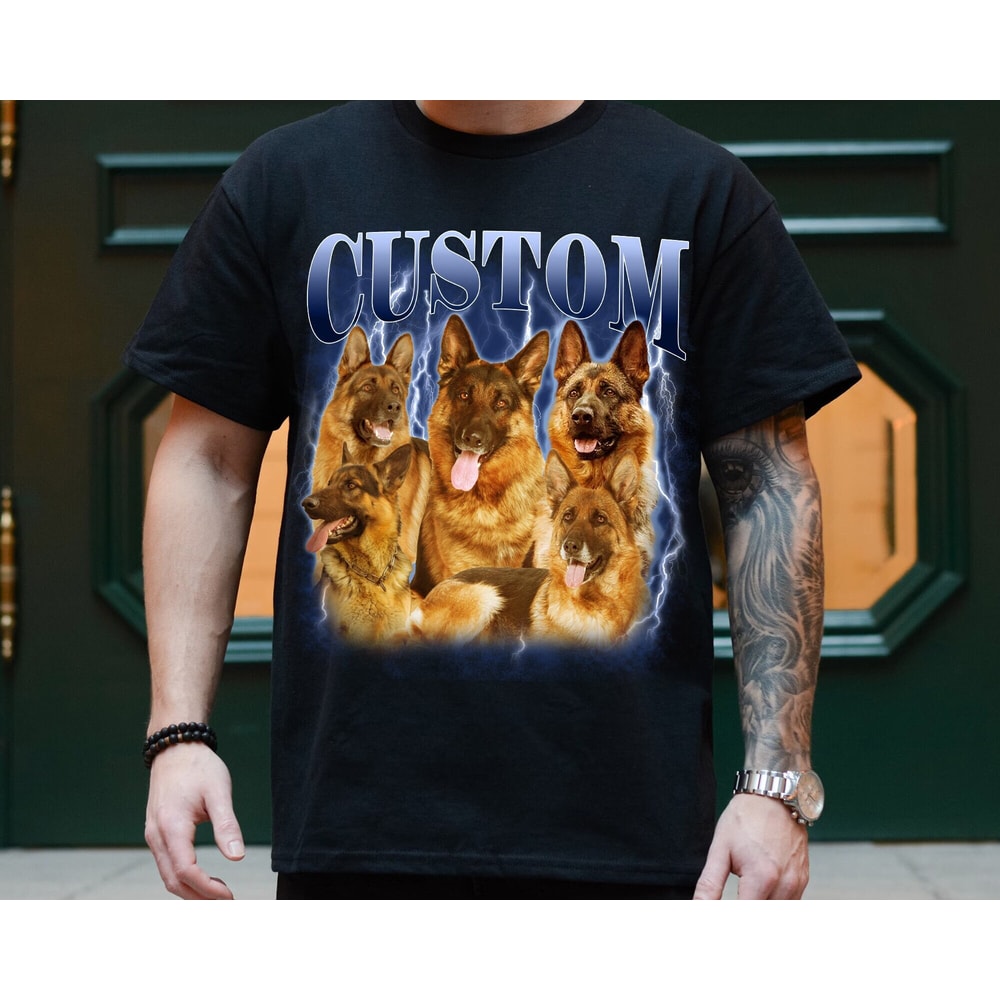 Custom Pet Photo Shirt, Personalized Dog Shirt, Dog Dad Gift, Dog Lover Gifts, Custom Gifts for Pet Owner, Custom Dog Gifts Pet Lover Shirt.jpg