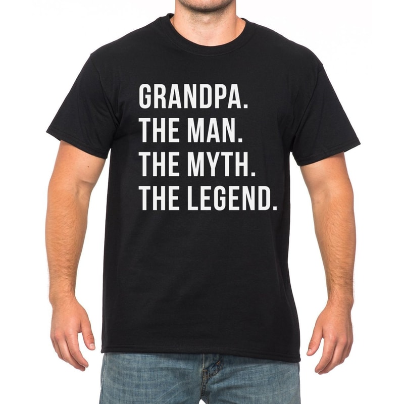 Funny Grandpa Shirt for Grandpa The Man The Myth The Legend Grandpa T Shirt Fathers day Gift Husband Gift Grandpa Gift Funny T shirts.jpg