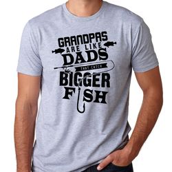 grandpas are like dads funny mens t-shirt funny unisex tee shirt gifts fathers day shirt grandfather grandpa papa pop