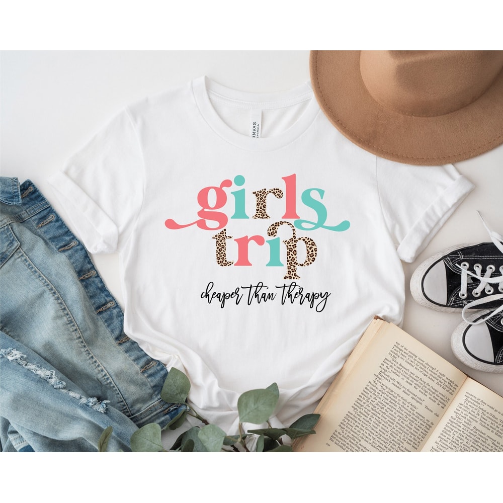 Girls Trip Cheaper Than Therapy 2023 Shirt, Cruise Squad Shirt 2023, Girls Cruise Shirt, Girls Vacation Shirt, Girls Trip Shirt, Girls Shirt.jpg