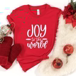 joy to the world shirt, merry christmas shirt, christmas shirt, jesus christmas shirt, religious shirt, inspirational