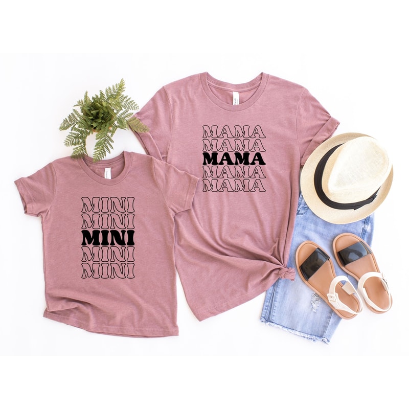 Mama Mini Shirt, Mommy and Me Outfits, Father's day shirt, Mother's Day Gift, Matching Family Shirts.jpg