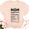 Mom Nutrition Facts Shirt, Funny Mom Shirt, Mom Shirt, Mom Life Shirt, Mothers day shirt.jpg