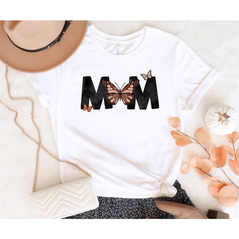 Mom Shirt, Mom Leopard Butterfly Shirt, Mom Trendy Shirt, Mom Gift, Leopard Butterfly, Mom Gift Shirt, Mothers Day Gift, Mom T-shirt.jpg
