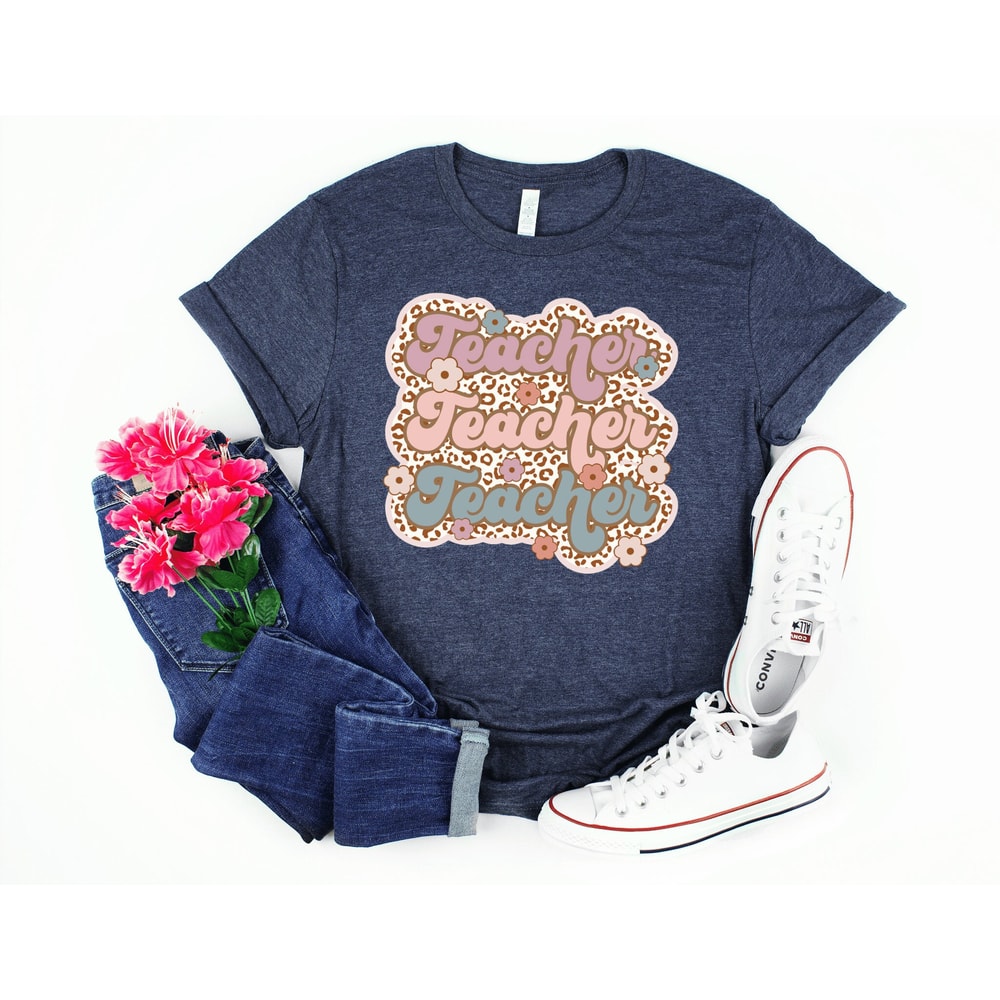 Retro Teacher Life T-Shirt Retro Teacher Shirt Teacher Rainbow Gift for Teacher Back to School School Shirt Teachers Appreciation Day Shirt.jpg