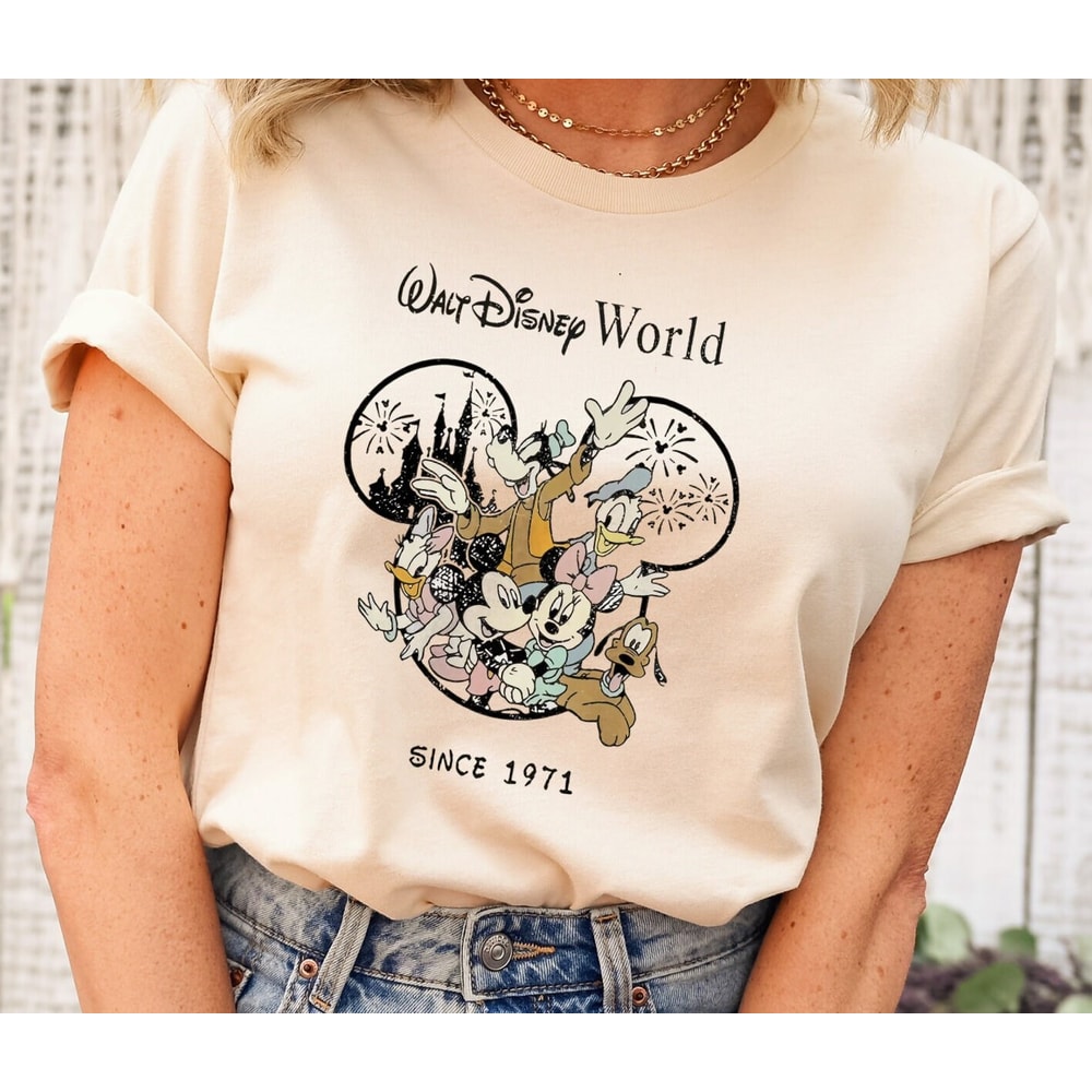 Retro Walt Disney World Est 1971 Shirt,Mickey and Friend Shirt,Disneyworld Est 1971 Shirt,Disney Family Shirt,Disneyland Tee.jpg