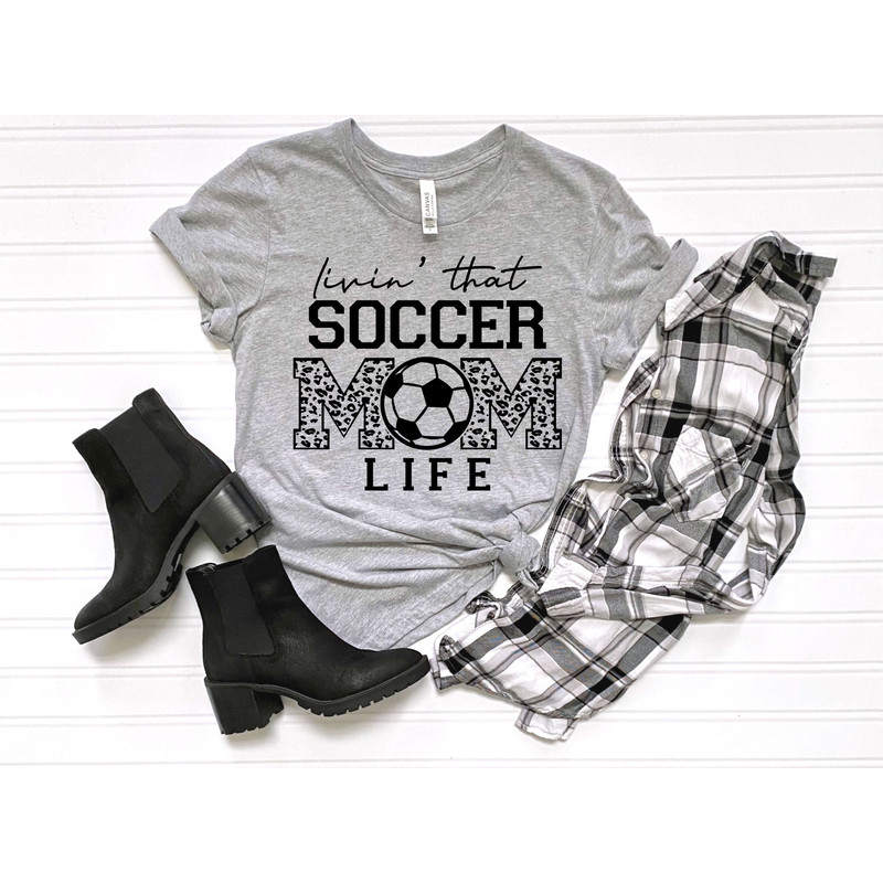 Soccer Mom Shirt, Soccer Mom Outfit, Messy Bun Woman, Soccer Mom Gift, Soccer Mom Life Shirt, Messy Bun Custom Shirts, Custom Mom Life Shirt.jpg