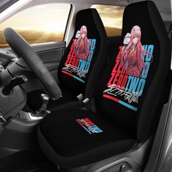 zero two sexy anime girl car seat covers for fans
