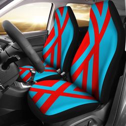 zero two pattern seat covers anime girl car seat covers